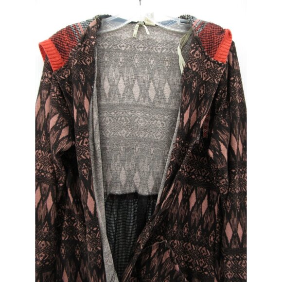 BKE Buckle Sweater Medium Open Cardigan Tunic Tribal Southwestern - Picture 2 of 12
